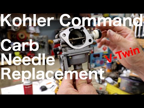 Hack! Kohler Command V-Twin Carb Needle Replacement