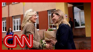Ukrainian First Lady comes out of hiding to meet with First Lady Jill Biden