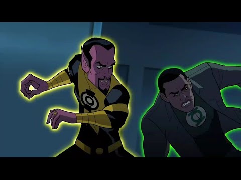 Green Lantern vs. Sinestro CMV (All Fights)