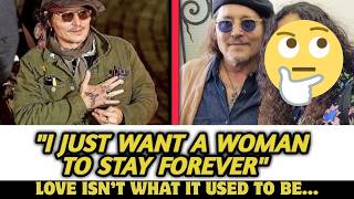 Johnny Depp lanza una bomba sobre el amor y el matrimonio: esto es lo que dijo