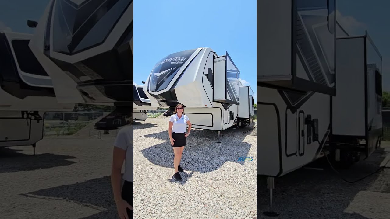 A photo of this 2024 Grand Design Momentum M-Class 395MS