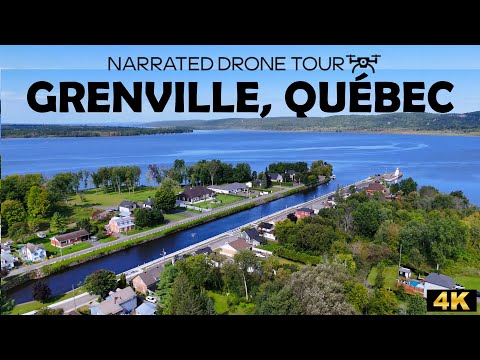 ⚜️ Grenville, Québec 🌅 4K Drone