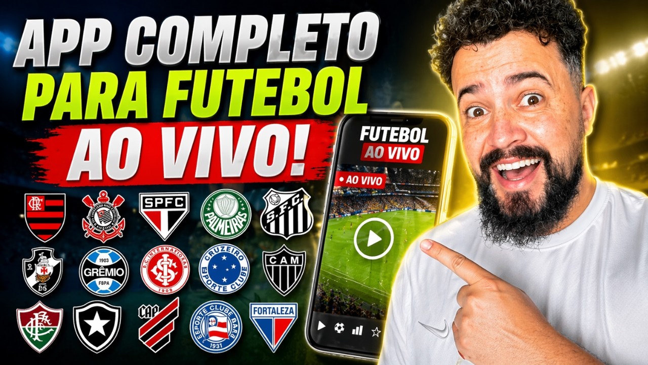 ⚽ MELHOR APLICATIVO PARA ASSISTIR JOGOS AO VIVO? APP PARA ASSISTIR FUTEBOL GRATIS