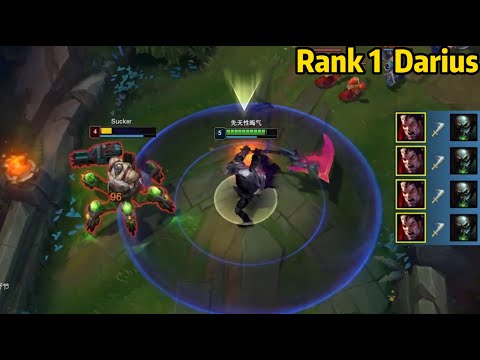 Rank 1 Darius: The Darius King is Back! *17 KILLS*