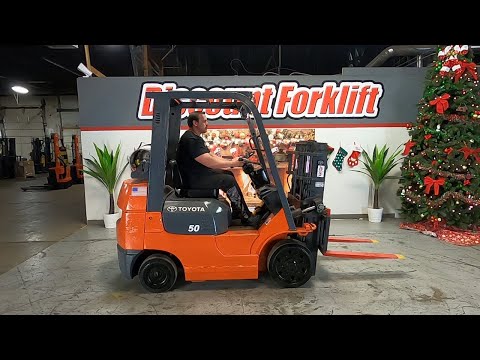TOYOTA 7-Series 7FGCU25 5,000lb LP (Propane) #5695 - Forklift For Sale