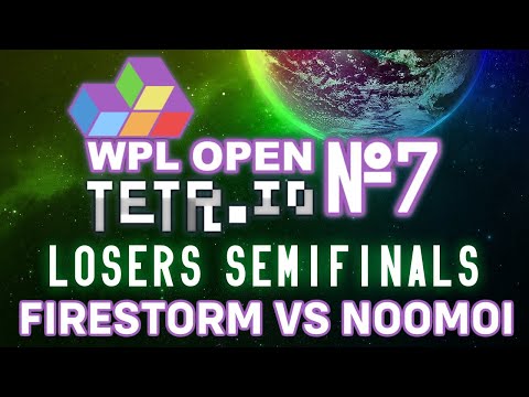 Firestorm Vs. Noomoi - WPL Tetr.io Open #7 Losers Semifinals
