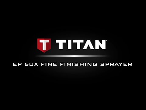 Titan EP 60X Fine Finishing Paint Sprayer Image:6