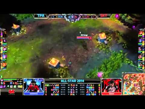 Taipei Assasins vs SK Telecom T1 K | TPA vs SKT | 2014 All-Star D1 [HQ]