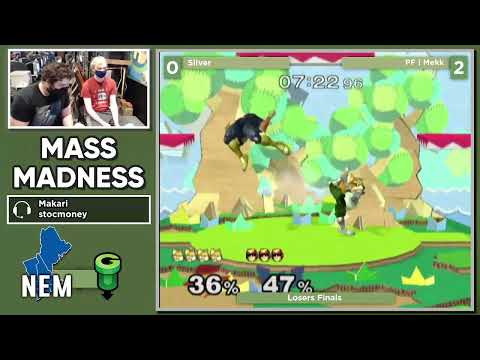 Mass Madness 37 SSBM - Silver (Fox) vs. PF | Mekk (C. Falcon) - Melee LF