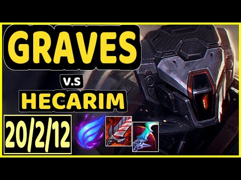 SELFMADE (GRAVES) vs HECARIM - PENTAKILL 20/2/12 KDA JUNGLE CHALLENGER GAMEPLAY - EUW