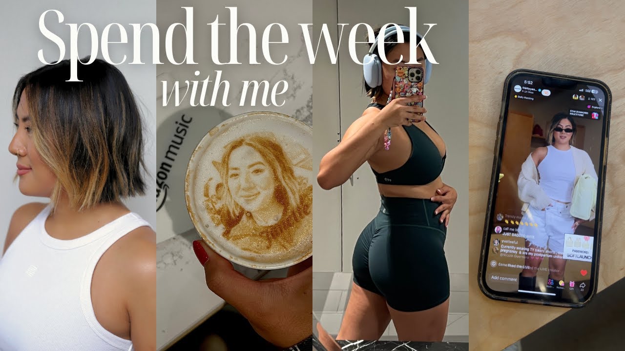 WEEKLY VLOG: HAIR TRANSFORMATION, WORKOUT, INFLUENCER EVENTS + OOGIE BOOGIE NIGHT