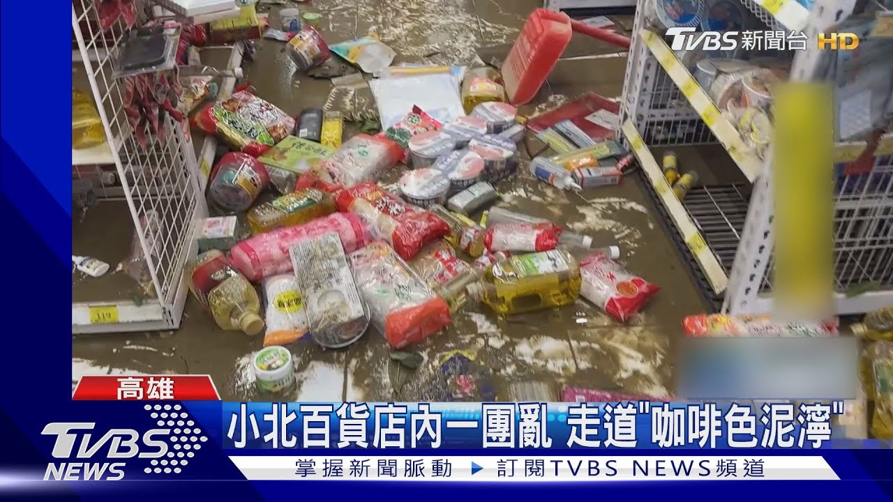 拯救生財工具！　店家颱風假上工忙收拾