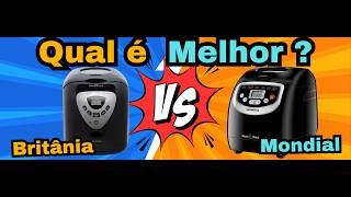 (NOVO)Comparativo Britânia Multipane vs. Mondial Master Bread-