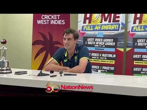 Nation Update Cummins focused as Australia prepare for Test return at Kensington Oval