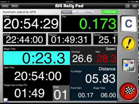 ASE Rally Pad development 14012013