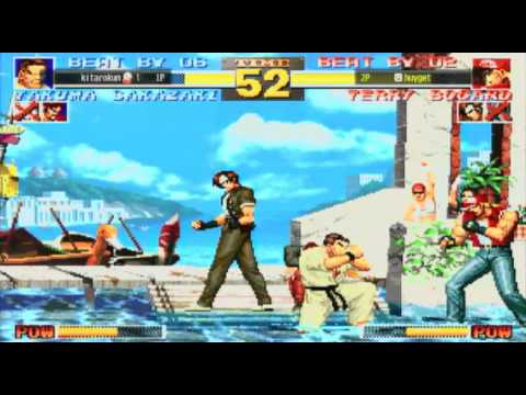 King Of Fighter 95 online match (kitarokun vs huyget )