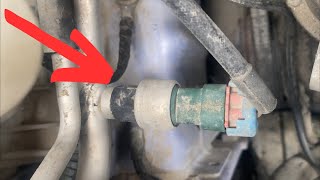 A/C Refrigerant Pressure Sensor Chevrolet Spark 1.2L 2010-2015 Location and Replacement