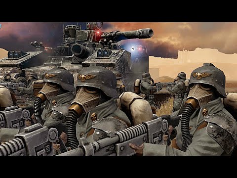 Death Korps of Krieg & Cadians vs Orks! - Astartes Mod | Warhammer 40K: Dawn of War 2: Retribution