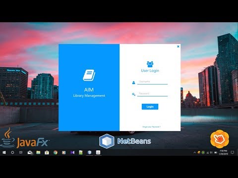 JavaFX Login Page - SceneBuilder | Netbeans