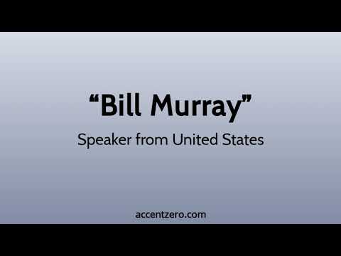Pronounce "Bill Murray" - Russian accent vs. native U.S.