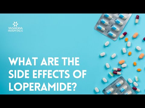What are the side effects of Loperamide?