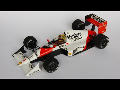 Thumbnail for Building and converting the 1:20 Tamiya McLaren MP4/5 by McLaren MP4/5