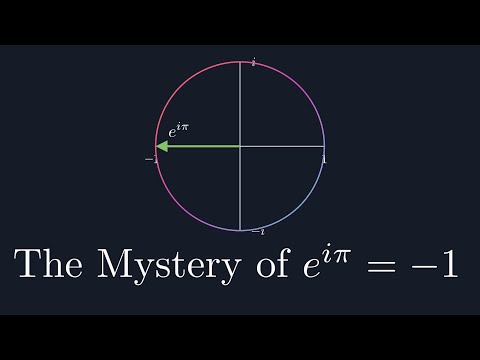 Why does e^ipi = -1 ?