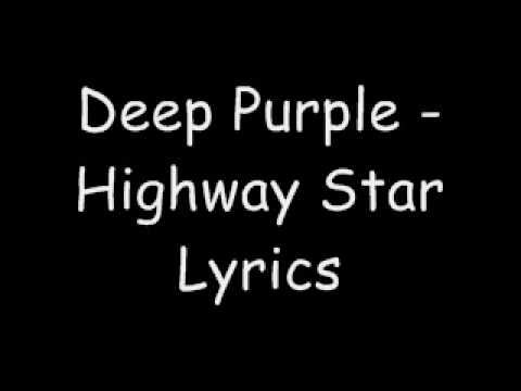 Deep Purple - Highway Star Lyrics