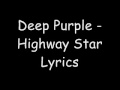 Deep Purple - Highway Star Lyrics 