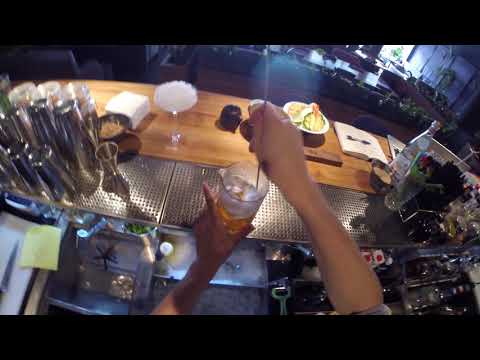 How to make Martinez cocktail by Mr.Tolmach