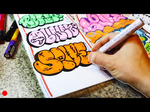 Throw Up Sticker Collabs