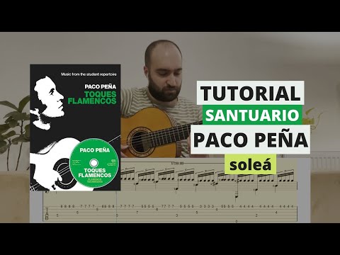 Tutorial: Santuario (Soleá) by Paco Peña (80bpm)