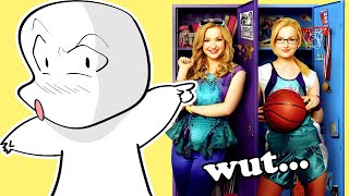 Liv and Maddie was a weird show...
