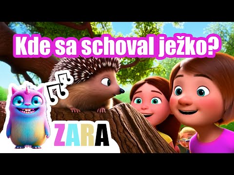 Kde sa schoval ježko? | Veselá detská pesnička a riekanka | Hravé učenie pre deti | Po slovensky