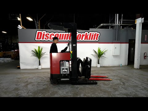 RAYMOND ESD-DR25TT 2,500 lb Electric #0015 - Stand-up Double Reach Truck for Sale