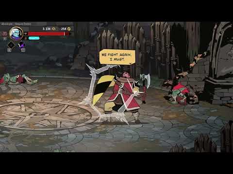 Absolum (Demo) | Galandra vs Rudolf | Gameplay