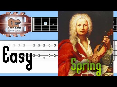 Antonio Vivaldi - Spring Guitar Tab