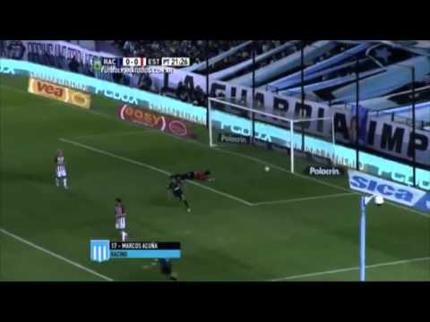 Golazo de Marcos Acuña a Estudiantes / Liguilla 2015