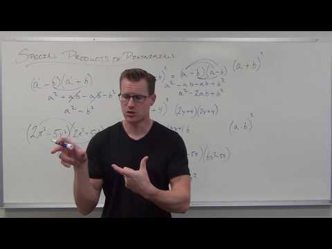 Special Products of Polynomials (TTP Video 71)