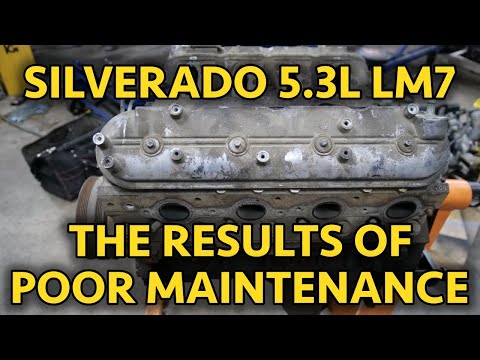 Neglected Silverado LM7 5.3L V8 Engine Teardown. Maintenance? Whats Maintenance?