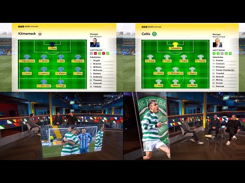 BBC Sportscene Highlights & Analysis | Kilmarnock 2-3 Celtic | Araujo Limbs