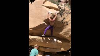 Video thumbnail of In Our Time, V8. Red Rocks