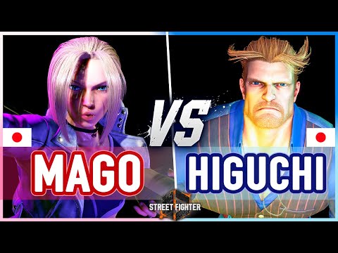 SF6 🔥 Mago (Cammy) vs Higuchi (Guile) 🔥 Street Fighter 6