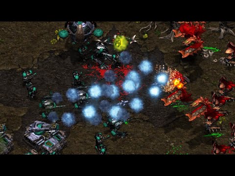 Fenix (T) vs iNcontroL (Z) on Heartbreak Ridge - StarCraft - Brood War Remastered