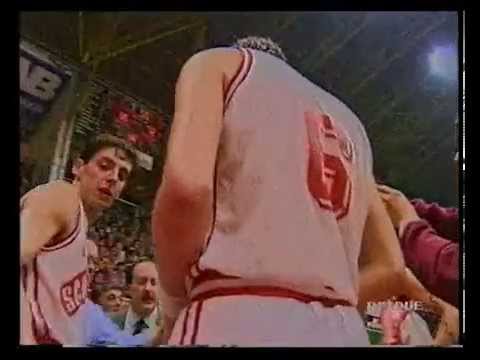 1992 korac cup finals game 2 scavolini-messaggero