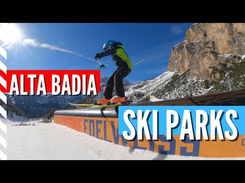 Entdecke die Schneeparks von Alta Badia: Spaß und Freude für die kleinen Shredder