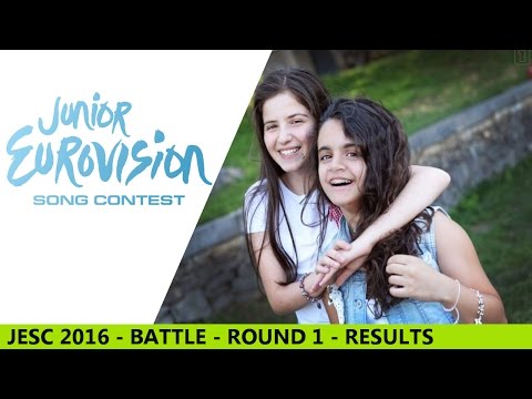 Junior Eruvision 2016 - Battle - Round 1 [results]