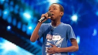 Malakai Paul sings Beyonce Listen - Britain&#39;s Got Talent 2012 auditions - International version