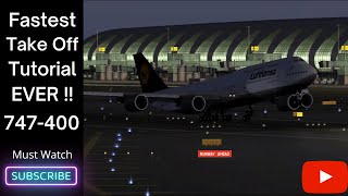 Microsoft Flight Simulator X: Steam Edition | How to Take Off | Tutorial | 747-400 | Gameplay | HD |