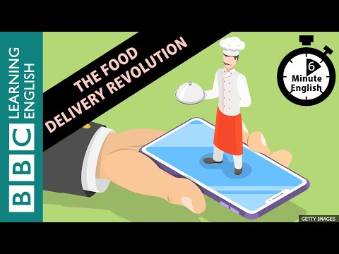 送餐革命--6分鐘英語 (The food delivery revolution - 6 Minute English)